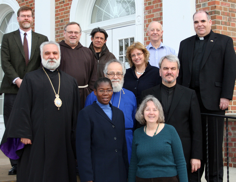 The Ecclesiology Working Group met at MTSO in March 2011. Professor Sarah Lancaster is in front on the right.